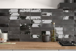 Керамогранит Black Hat Glossy 5x15 Equipe глянцевый настенный 27991