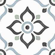 Керамогранит Tanger Blue Garden 12,3x12,3 Peronda матовый универсальный