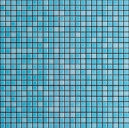 Мозаика Anthologhia Hibiscus As керамика 30х30 см Appiani противоскользящая чип 12х12 мм, голубой MAS 418C