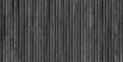 Керамогранит Ribbon Black Mate 60x120 Ibero Artwood матовый настенная плитка 458