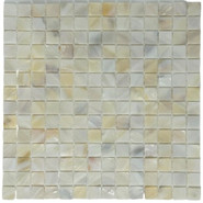 Мозаика Marble Mosaic Natural Shell ракушка 30.5х30.5 см перламутр чип 20х20 мм, белый, бежевый