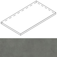 Ступень угловая Luce Ang.Top Sx Piombo Ret 32x120x4,5x2 матовая керамогранит