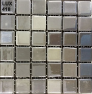 Мозаика Lux № 418 (на сетке)