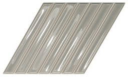 Настенная плитка Spike Bars B Mineral Grey 15х25.9 Wow глянцевая керамическая 135022