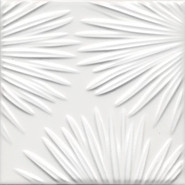 Декор KMD2SFE001BN Агдаль 4 Белый матовый структура 15x15x0,9 Kerama Marazzi керамический