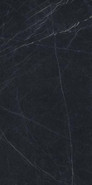 Керамогранит Ultra Marmi Nero Marquinia Lev Silk 150x300 Ariostea полированный универсальный UM6SK300547
