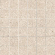 Мозаика Boost Stone Ivory Mosaico Matt 30x30 керамогранит матовая, бежевый A7DE