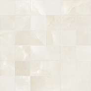 Мозаика ABS3187M Sajalin Cream Malla 5 Lapp 30x30, керамогранит полированная, кремовый