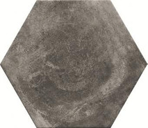 Керамогранит Miami Esagona Pitch Black 24x27.7 матовый