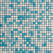 Мозаика Mix Standard Wellness and Pool 14 керамика 30х30 см Appiani матовая чип 12х12 мм, бежевый, бирюзовый XWEL 414