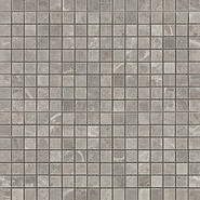 Мозаика Marvel Grey Fleury Mosaico Lapp. керамогранит 30х30 см лаппатированная, серый