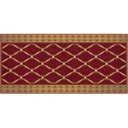 Бордюр Cenefa Delis Burdeos Gold 20x10 глянцевая