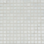 Мозаика Pixmosaic PIX133 из стекла, чип 23x23 мм, сетка 327х327х4 мм матовая белый