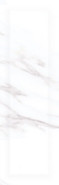 Настенная плитка Calacatta White 9.5х30 Modern Ceramics матовая керамическая