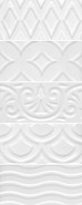 Настенная плитка 16017 Авеллино Белый Структура Mix 7.4х15 Kerama Marazzi рельефная (структурированная), глянцевая керамическая