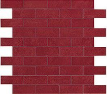 Декор Boost Red Minibrick керамический