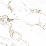 Керамогранит Loreal White Polished 80х80 Italica полированный напольный ITL82940
