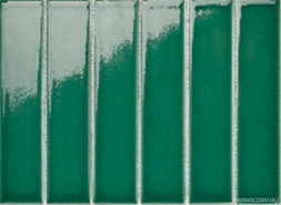 Мозаика Porcelain mosaic Mosaic 4.5x19.5 Y45P338 Зеленая глянцевая керамогранит 19.5х28.8 см чип 45х195 мм