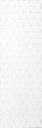 Декор Bianco Rombo Tracce Platino Rett 49,8x149,8 сатинированный керамический