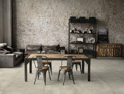 Керамогранит Industrial Ecru Rett 60x120 MGM Ceramiche матовый универсальная плитка INDUECR12036