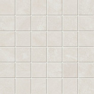 Мозаика Rinascente Resin White Mosaic керамогранит 30х30 см Atlas Concorde матовая, бежевый, белый 610110001199