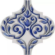 Декор VT/A317/65000 Арабески Майолика 2, 6.5x6.5 Kerama Marazzi глянцевый керамический