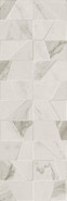 Настенная плитка Rev. Calacatta Silver R90 Top Matt 30x90 матовая керамическая