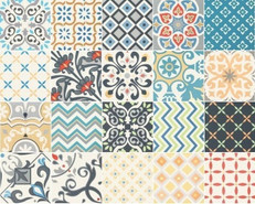 Декор Patch White 22,3x22,3 DS-01-208-0223-0223-1-013 Tubadzin матовый керамический 5903238007436