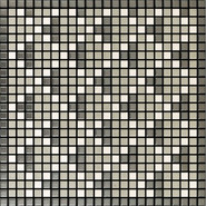 Мозаика Memoria Luce MEMOF02 керамика 30х30 см Appiani матовая чип 12х12 мм, бежевый, белый, серый