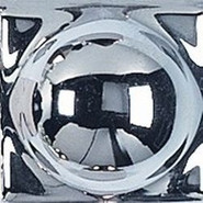 Вставка ADNE8058 Taco Esfera Plateado square керамическая