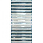 Настенная плитка Osaka Bars Blue 12.5x25 DNA Tiles глянцевая керамическая 133480
