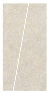 Мозаика Boost Mineral White Slice B 20 mm 60х120 керамогранит структурированная, белый AIHR
