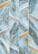 Декор Виченца D1 28х40 Axima глянцевый керамический СК000037055