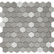 Мозаика SHG3S-1 камень 29.5x30.5 см матовая чип 23x23 мм, серый