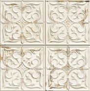 Декор Realonda Керамический гранит Antigua Lis White - 330x330 мм - матовая керамогранит