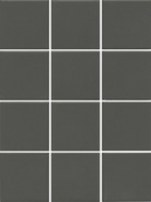 Керамогранит 1331 Агуста Серый Темный Натуральный 9.8х9.8 из 12 частей Kerama Marazzi матовый универсальная плитка