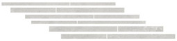 Мозаика Allure Mureto 3d Mosaic Light Grey Soft 15x60 керамогранит Living Ceramics матовая, серый LV11151