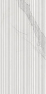 Настенная плитка Blanc Calacatta Cane Ductile 60x120 Living Ceramics матовая, рельефная (структурированная) керамическая LV10072