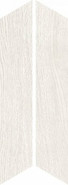Декор Elegance White Chev 8х40 (лев+прав) Oset керамогранит матовый 78800741