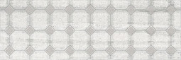 Декор Glossy серый 20x60 Laparet глянцевый керамический