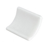 Мозаика Ezarri Cove 45 - A Safe стекло 3х5х3 см матовая, антислип чип 50х50 мм, белый