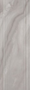 Настенная плитка Agatha Line Decor Grey Glossy керамическая