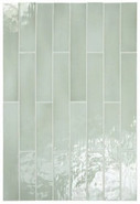 Настенная плитка Manacor Mint 6.5x40 глянцевая керамическая