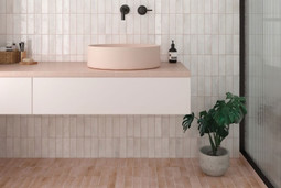 Керамогранит Orchard Pink Glossy 5x15 Equipe глянцевый настенный 27986