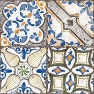 Декор MAT D35K Decoro Vietri Mix 15х15 керамогранит