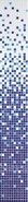 Мозаика Degradados Iris-3 № 803/800/508/501/103 (на сетке)