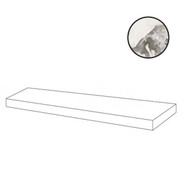 Ступень угловая Forte Dei Marmi Quark Oyster White Scal. Ang. Dx 33x120 Cer 33x120 керамогранит патинированная Atlas Concorde 620070002694