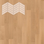 Паркетная доска Lab Arte Chevron Дуб Натур Флора лак французская елка 400/348х90х14/3/60°