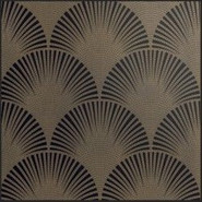 Декор 60x60 Pavone Ottone Su Nero Matt керамогранит