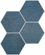 Керамогранит Six Saona Azul 27x23x0,9 глазурованный матовый Durstone универсальный